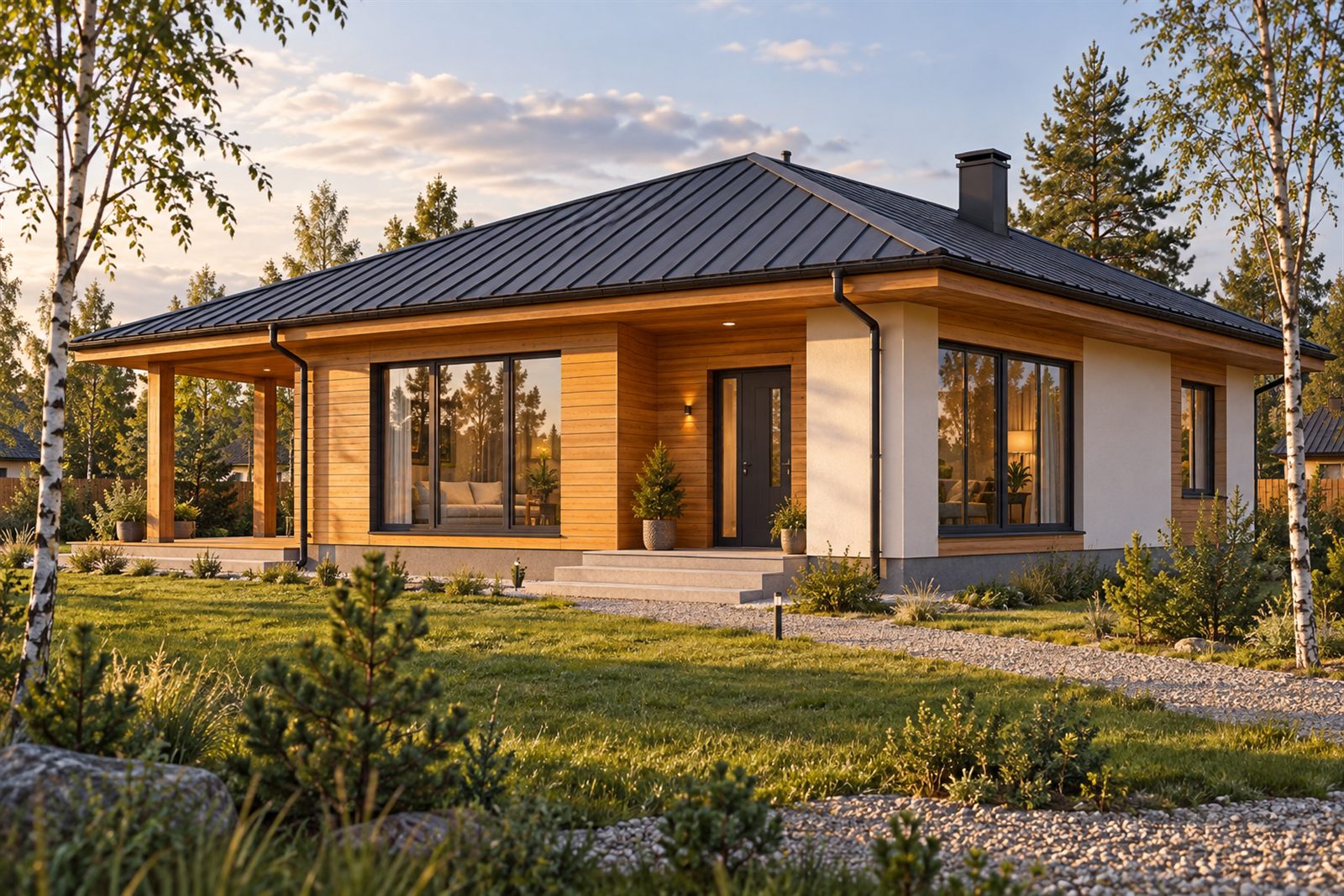 Проект «Сенцово», 110 м²